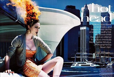 Coco Rocha is a Hot Head