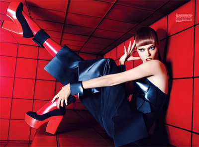 Coco Rocha by Simon Upton for Harper’s Bazaar Singapore