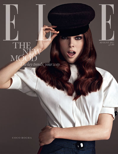 Coco Rocha by Matthias Vriens-McGrath for ELLE UK