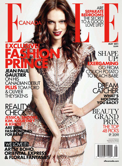 Coco Rocha for Elle Canada May 2011