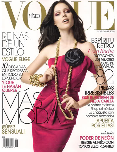 Coco Rocha in Vogue Mexico