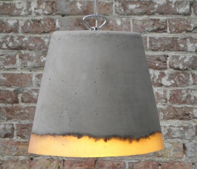 Concrete Lamp by Renate Vos