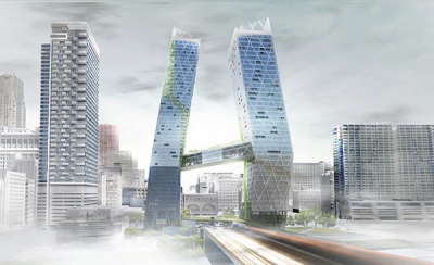 Congress Gateway Towers by Danny Mui & Benjamin Sahagun