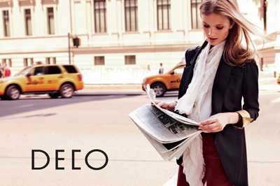 Constance Jablonski for Deco Fall Winter 2011.12