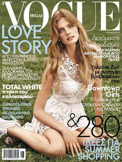 Constance Jablonski for Vogue Hellas June 2011