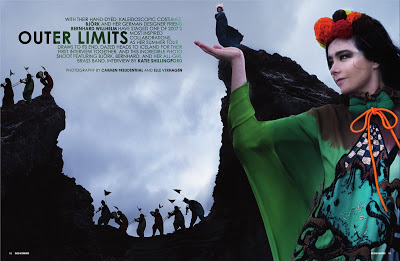 Dazed & Confused: Björk by Carmen Freudenthal and Elle Verhagen