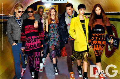 D&G Fall Winter 2011 by Mario Testino