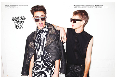Rory Torrens & Austin Myers for Dorian Magazine’s Spring 2011 Issue