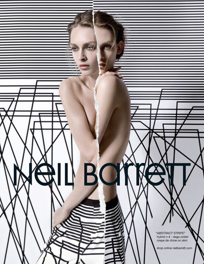 Lady Daga for Neil Barrett Spring Summer 2012