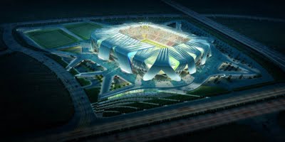 Dalian Shide Stadium by UNstudio
