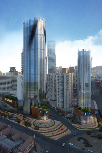 Leigh & Orange Design’ Dalian Minzhu Plaza