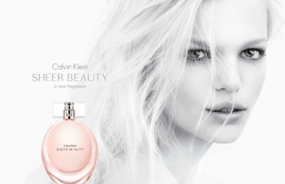 Daphne Groeneveld for Calvin Klein Sheer Beauty Fragrance