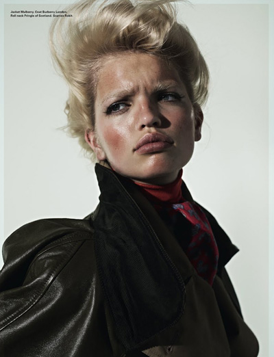 Daphne Groeneveld by Richard Bush for i-D Magazine