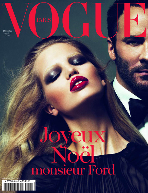 Daphne Groeneveld & Tom Ford by Mert & Marcus for Vogue Paris