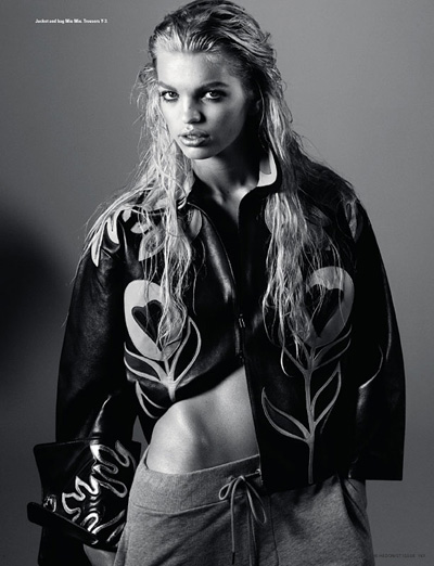 Daphne Groeneveld by Daniel Jackson for i-D