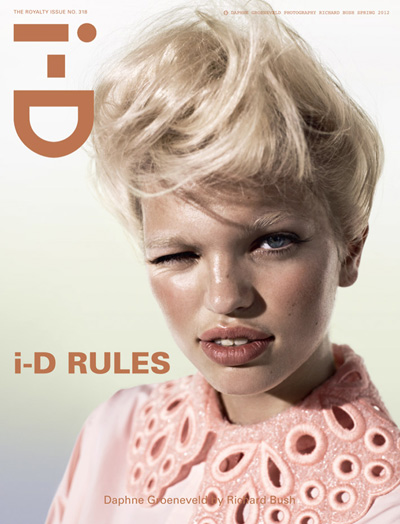 Daphne Groeneveld in Louis Vuitton for i-D Spring 2012
