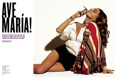 V64: Daria Werbowy by Mario Testino