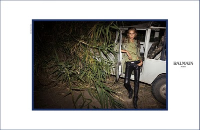 Daria Werbowy for Balmain