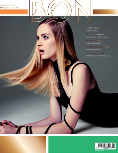 Daria Strokous for Bon Fall Winter 2011.12