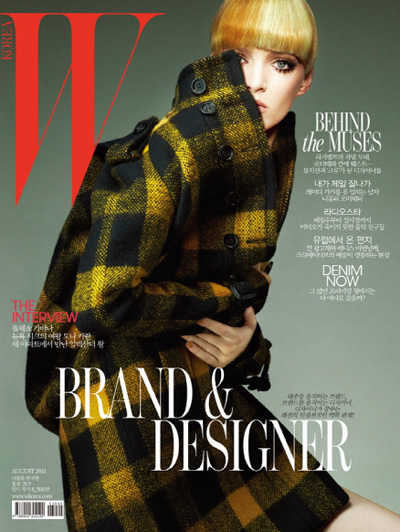 Daria Strokous for W Korea August 2011