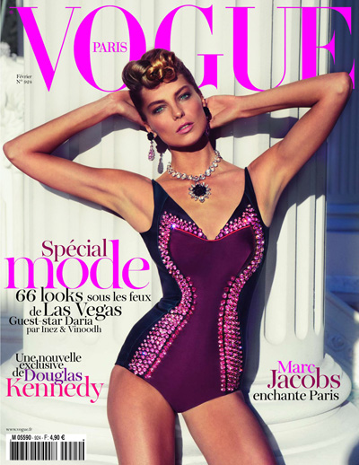 Daria Werbowy for Vogue Paris February 2012