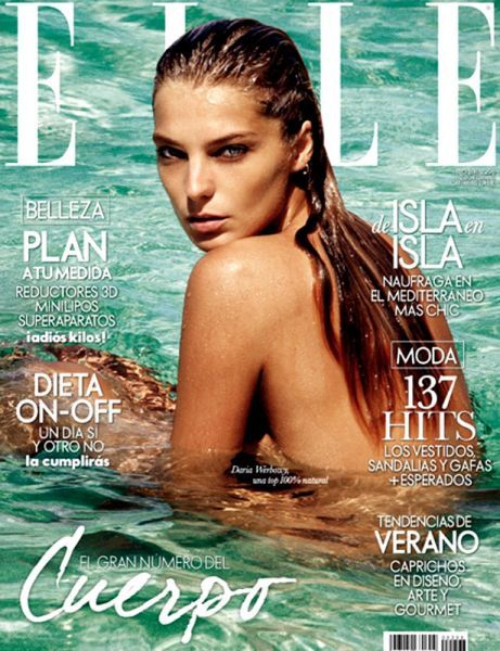 Daria Werbowy for Elle Spain May 2011