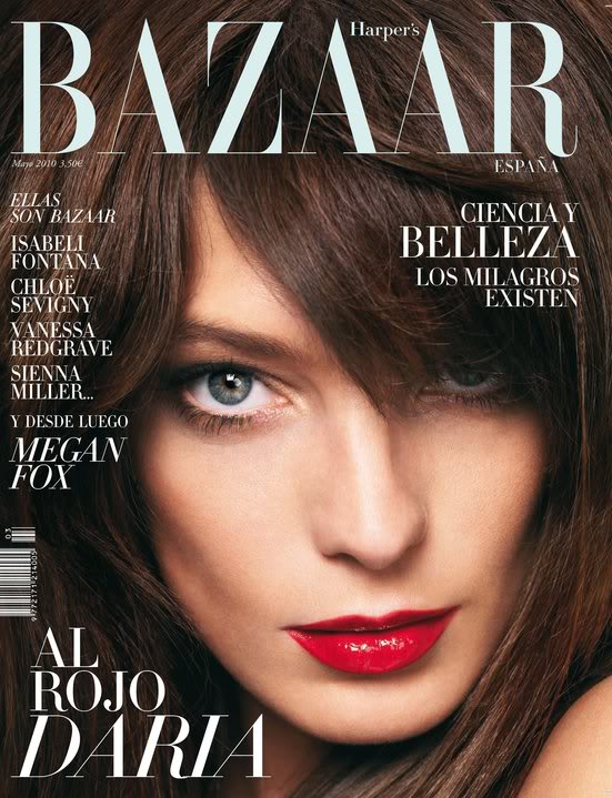 Daria Werbowy for Harper’s Bazaar Spain