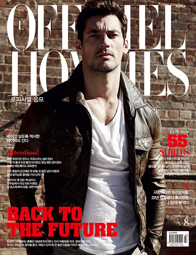 David Gandy by David Roemer for L’Officiel Hommes Korea