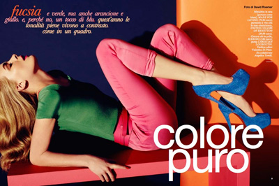 David Roemer for Glamour Italy