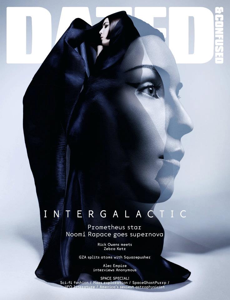 Noomi Rapace by Sølve Sundsbø for Dazed & Confused