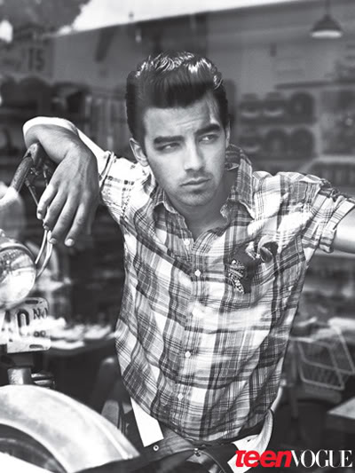 Joe Jonas by Norman Jean Roy for Teen Vogue