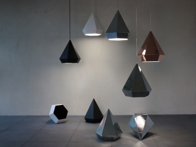 Diamond Lamps by Sebastian Scherer