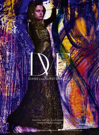 Diane von Furstenberg S/S 08 : Natalia Vodianova by François-Marie Banier