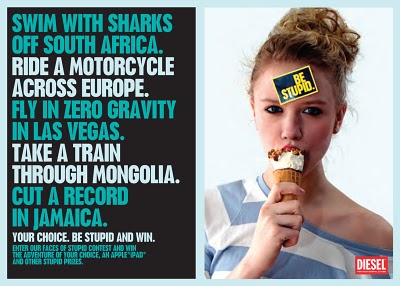 Diesel FACES OF STUPID Contest