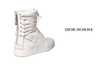 Dior Homme Calf Ankle Sneakers