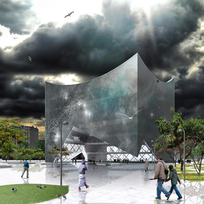 Disaster Prevention and Education Center by 10AM Architecture