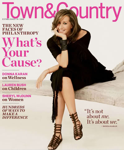 Donna Karan Becomes a Covergirl