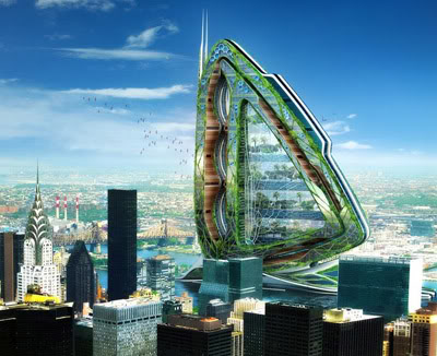 Dragonfly by Vincent Callebaut Architectures