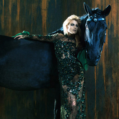 Dree Hemingway for Ermanno Scervino Fall Winter 2012.13