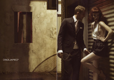 Dsquared2 SS 2007  Karen Elson and Will Chalker