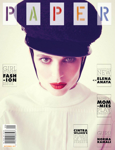 Elena Anaya Covers Paper Magazine’s Girl Power Fashion Issue