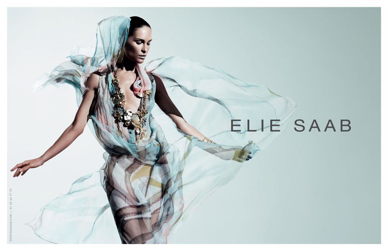 Erin Wasson by Willy Vanderperre for Elie Saab Spring Summer 2011