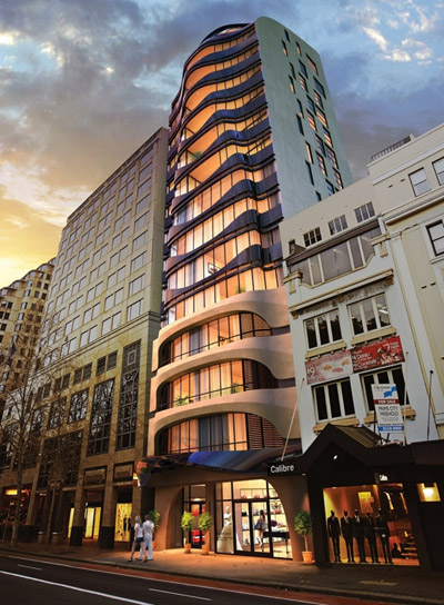 Tony Owen Partners Design Eliza Apartments in Sydney