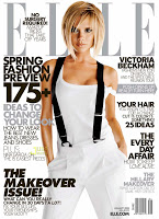 Elle US January 2008 Victoria Beckham by Gilles Bensimon