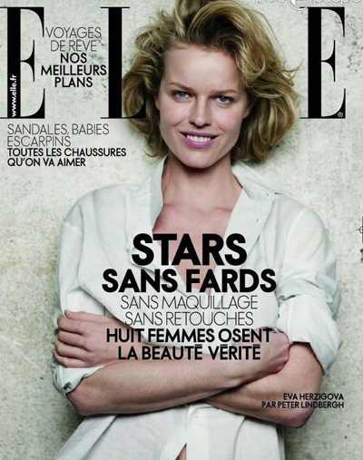 Elle France: Stars Without Make Up by Peter Lindbergh