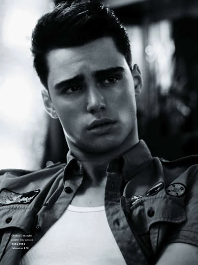 Claude Simonon by David Sims for Vogue Hommes