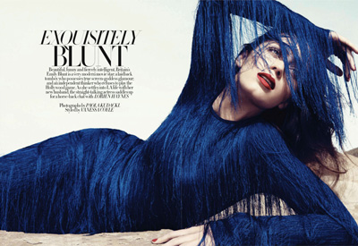 Emily Blunt by Paola Kudacki for Harper’s Bazaar