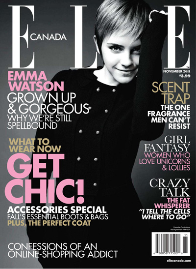 Emma Watson for Elle Canada November 2011