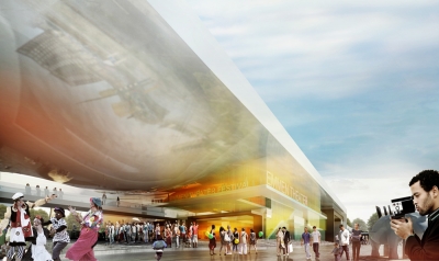 Henning Larsen Architects Design Emmen Theatre and Zoo Entrance
