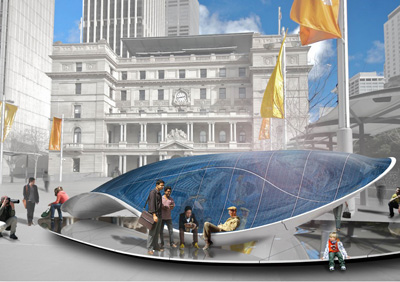 Epiphyte Travelling Pavilion by Marvin Bratke & Tor-Magnus Horten